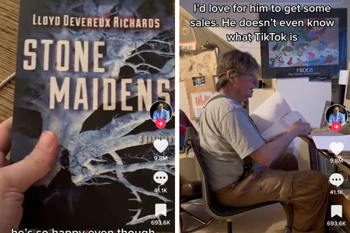 Книга пенсионера из Канады стала бестселлером благодаря трогательному тиктоку его дочери Книга пенсионера из Канады стала бестселлером благодаря трогательному тиктоку его дочери